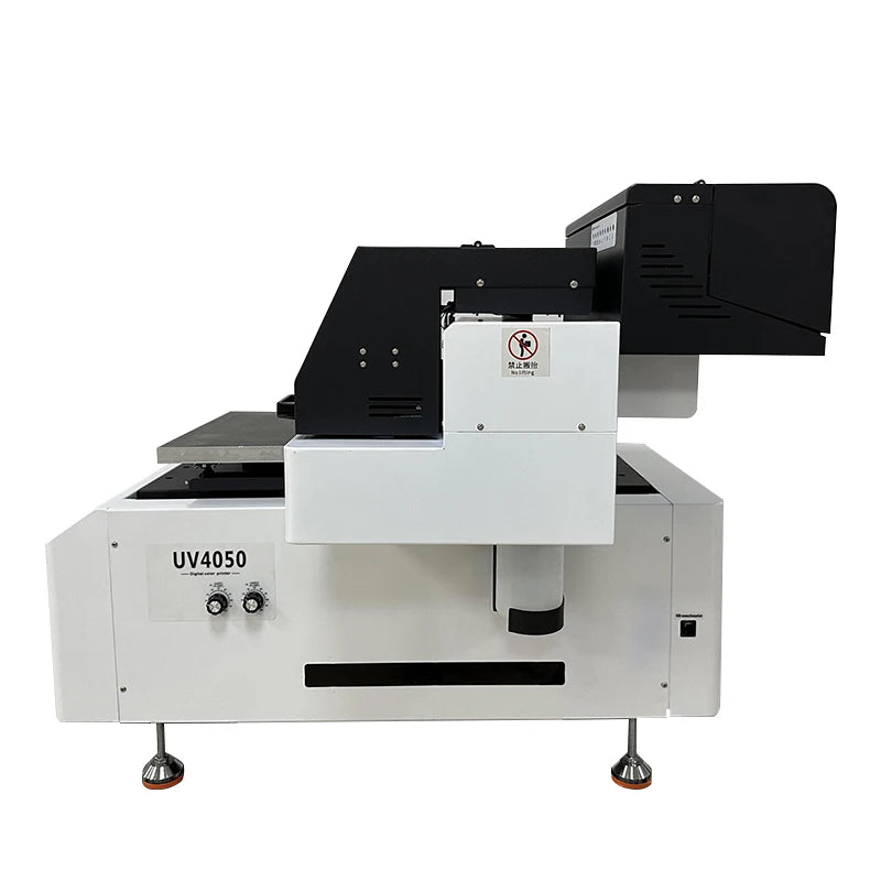 40*50CM Industrial Automatic Digital UV Flatbed Printer, Energy Efficient CMYK White Color Roll to Roll Printing Machine