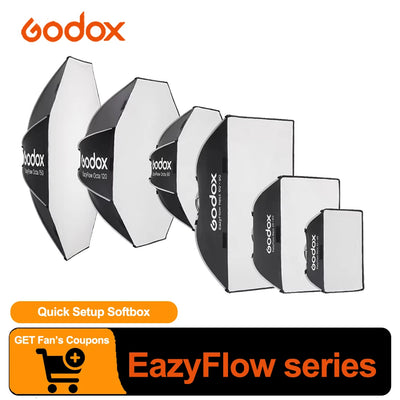 Godox EazyFlow Series Octagon60/90/120/150cm | SAMAG
