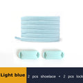 Elastic Shoe Laces Buckle Lock No Tie Shoelaces Sneakers Flat Woven Shoelace without Ties Kids Adult Rubber Bands for Shoes