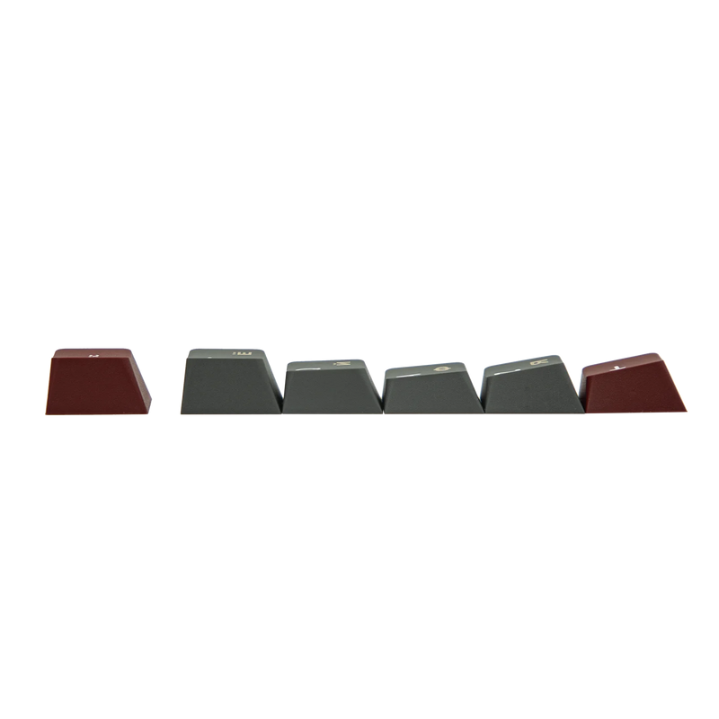 RU Layout MechLands Vibe 75 V2 Russian Version 75% Compact Layout Wired/BT/2.4GHz Wireless Mechanical Keyboard RGB Backlight TFT Screen