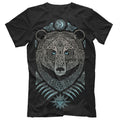 Creative Design Russian Spirit Russia Slavs Bear Runes Printed T-Shirt. Summer Cotton Short Sleeve O-Neck Mens T Shirt New S-3XL