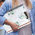 3 Ring Binder Portable 3Ring View Binder Non-Stick File Folders Letter Size Refillable Office Supplies with Divider School