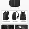 Tigernu Vacuum Backpacks Compression Travel Backpacks 15.6-17 Laptop Backpack Men TSA Anti Theft Backpacks Expandable Schoolbag