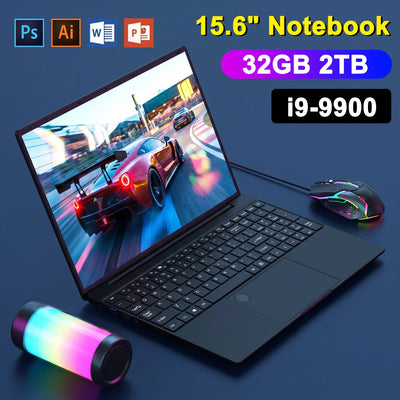 LENO 15.6" Laptop Windows 11 Intel Core i9-9900 Gaming | SAMAG