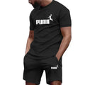 Summer Men's Sets Fashion Tracksuit Short Sleeve T Shirts+Sport Suit Casual Clothing Joggers S - 4XL | SAMAG