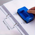 Heavy-Duty A4 Two-Ring filing binder - Holds 200 Sheets (100 Pages), Smooth-Running Rings，Durable Document Organizer