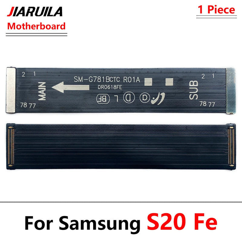 Main Flex Cable For Samsung S23 S22 S21 S20 Ultra S20 Fe S10 Plus S22 S23 S21 Plus S21 Connect Mainboard To LCD Screen Ribbon