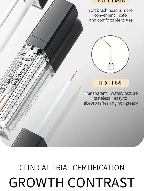 Fast Eyelash Growth Serum Natural Eyelash Eyebrow Enhancer Longer Fuller Thicker Lashes Nourish Treatment Eye Beauty Care Makeup