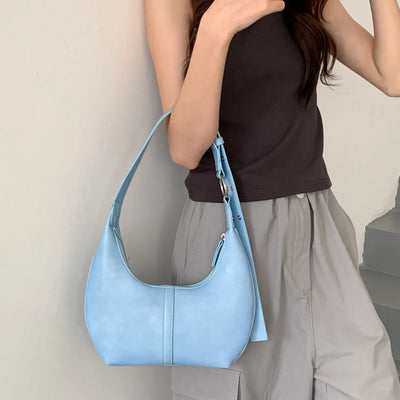Retro Dumpling Bag Underarm Simple Design Versatile | SAMAG
