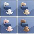 4Pcs Baby Silicone Corner Protectors Table Corners Bear Collision Protectors Children's Collision Protectors Safety Protection