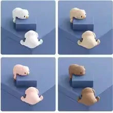 4Pcs Baby Silicone Corner Protectors Table Corners Bear Collision Protectors Children's Collision Protectors Safety Protection
