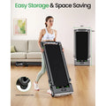 Akluer H1 - B Under Desk Treadmill with 13% Auto Incline - View 7 | SAMAG