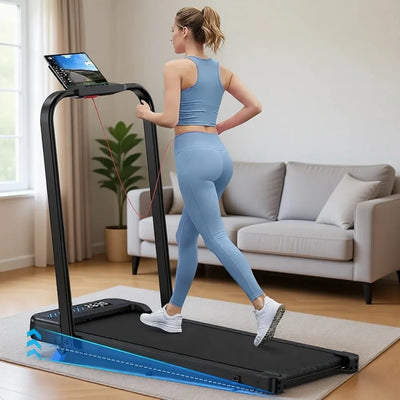 Compact Foldable Treadmills for Small Spaces, Quiet 3.0HP | SAMAG