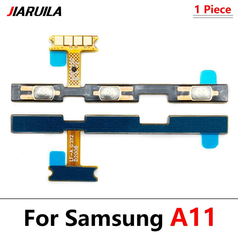 NEW Tested Volume Side Button Power Switch On Off Button Flex Cable For Samsung A01 A02 A11 A12 A21 A31 A41 A51 A71