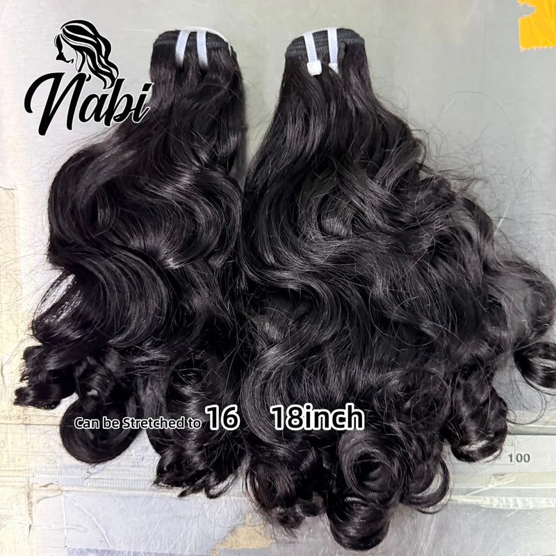 Indian Virgin Hair Human Bundles 8-18inch for Weaving Loose Bouncy Human Hair Natural Ombre Weft Extension for Black Women