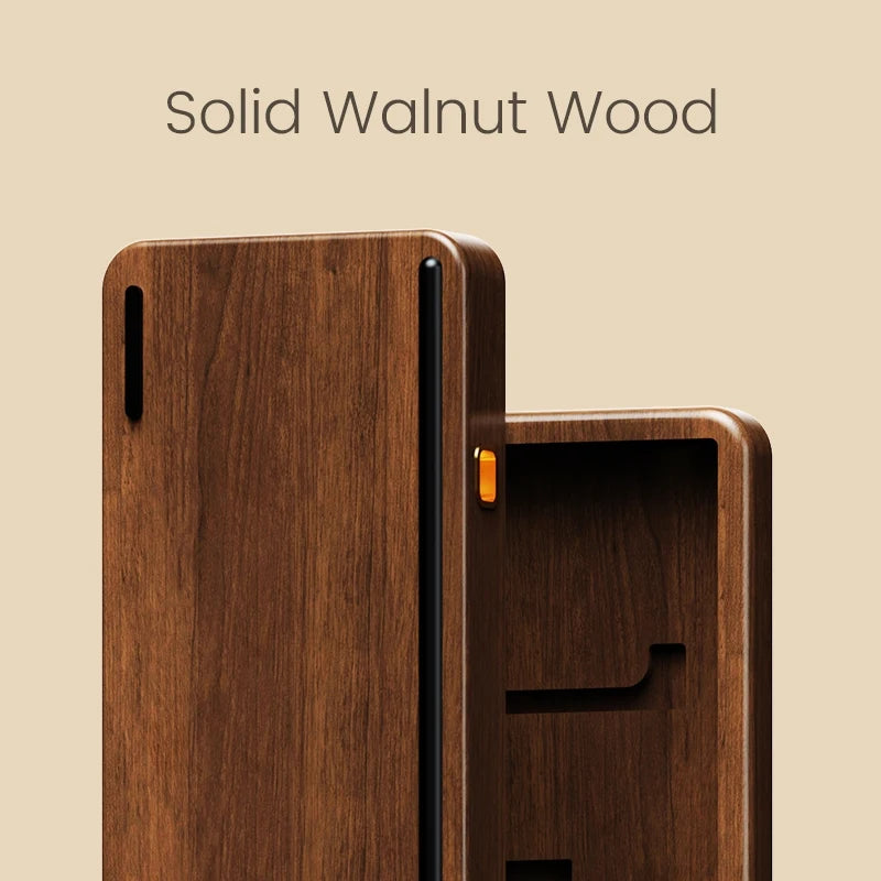 Akko MU01 Mountain Seclusion Wooden Mechanical Keyboard RGB Hot-swappable BT 5.0/2.4G Wireless & Type-C Wired Gaming Keyboard