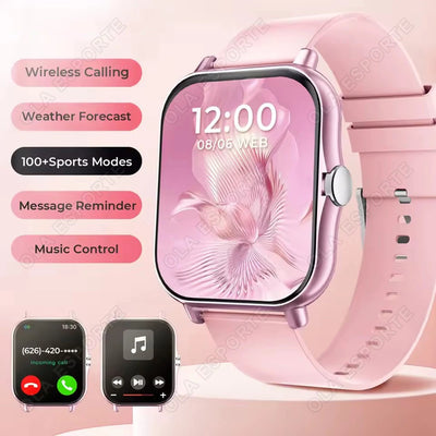 Smartwatch HD Bluetooth Call Sports Fitness Tracker Heart | SAMAG
