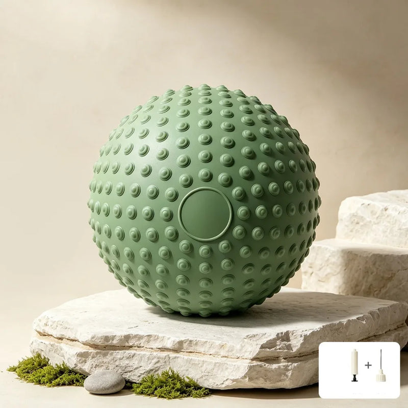Household Deep Tissue Abdominal Pressure Ball PVC Thickened Fitness Yoga Ball Explosion-proof Anti-Burst Massage Ball Women