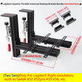 Flight Simulator Joystick THROTTLE STICK Desktop Mounting Bracket For Logitech X56 X55 X52 Thrustmaster T16000M TCA VKB WINWING