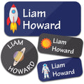 Custom Name Stickers 140PCS 2Sheets Waterproof Personalized Labels for School, Clothes, Bottles, Lunch Boxes, Daycare, Camp,Kids