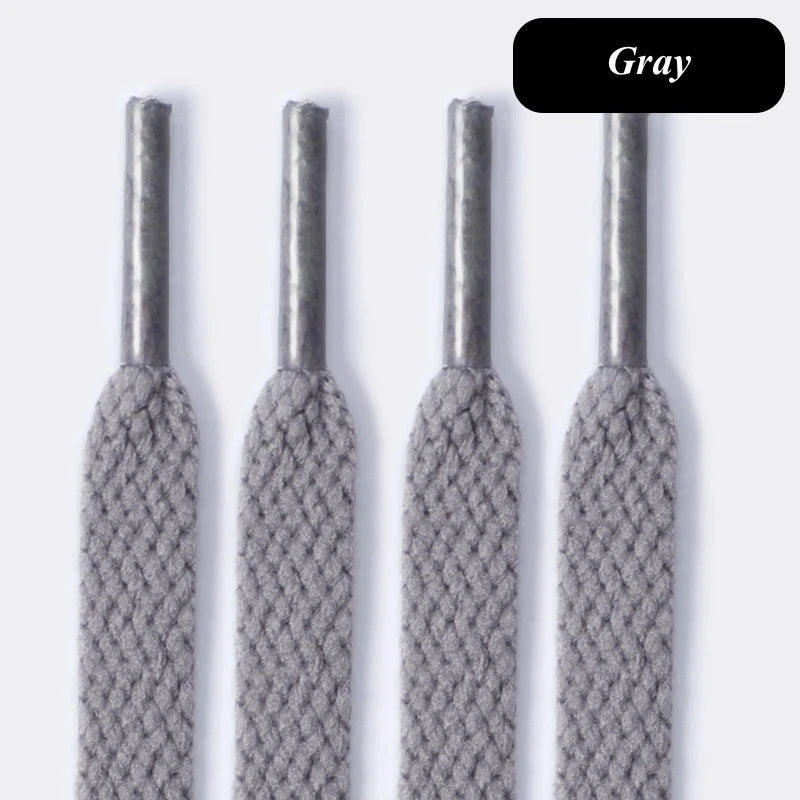 Flat AF1 Sneakers Shoelaces Canvas Basketball Shoelace Black White Color Classic Shoes laces 36colors Shoe Lace Accessories