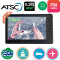 LEADSTAR Rechargeable D5 5 Inch 800*480 Portable Mini TV With DVB-T2 ATSC ISDBT FM ATV USB Battery Pocket TV Watch Any Where