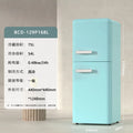refrigerator retro single door double door small household kitchen refrigerated and frozen mini