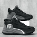 High-Top Casual Sneakers for Men, Trendy Thick-Soled Dad Shoes, Breathable Soft-Soled Non-Slip Versatile Men's Shoes, Everyday Commuting Height-Increasing Sports Trendy Shoes 9
