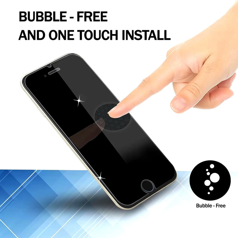 4Pcs Full Cover Tempered Glass For iPhone 6 6S 7 8 Plus Screen Protector For iPhone Se2020 2022 Glass