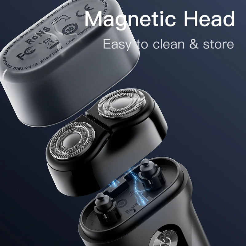 New Shaver Electric Super Clean Men's Shaver Business Mini Portable Full Body Waterproof Shaver Gift