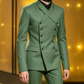 Double Breasted X Design Custom Made Men Suit Set Separates 2 Pieces Blazer with Pants For Men Wedding Prom Groom 2026