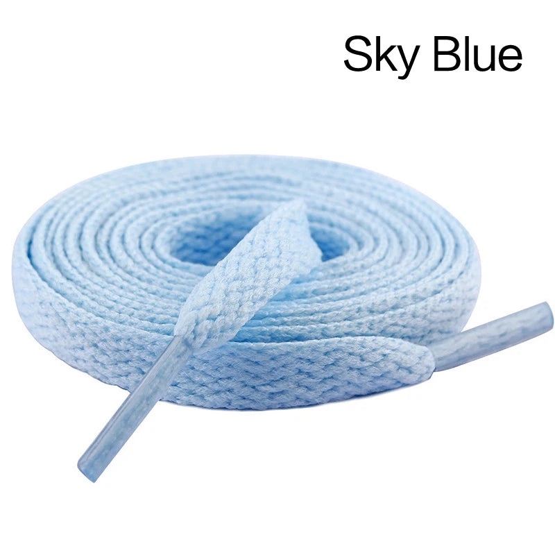 1 Pair 100 120 CM Length 29 colors Shoelace Flat Popular Sports Shoes Laces Casual Canvas Unisex Polyester Shoelaces Shoelace