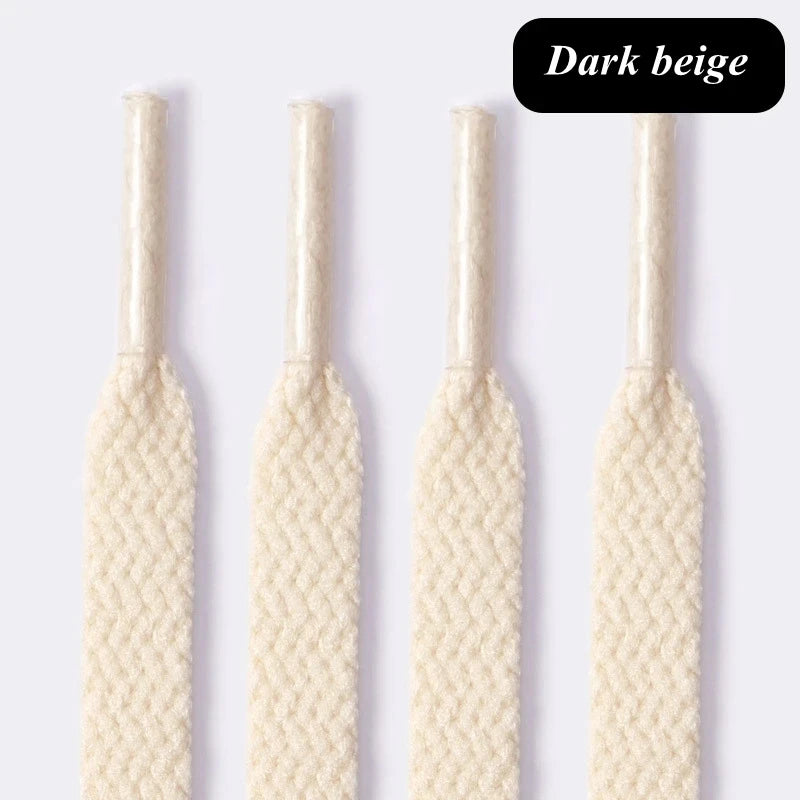 Flat AF1 Sneakers Shoelaces Canvas Basketball Shoelace Black White Color Classic Shoes laces 36colors Shoe Lace Accessories