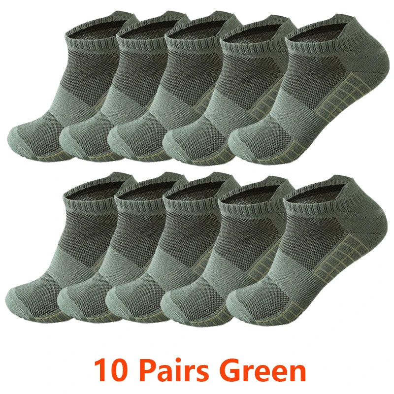 Pairs Ankle Socks Men Women Breathable Mesh Cotton | SAMAG