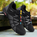 Breathable men's shoes, casual sports shoes, outdoor hiking shoes. Street walking shoes
