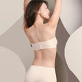 PAERLAN Detachable Shoulder Strap Wedding Dress Bra Non Slip No Underwired Bandeau Wrap Underwear Women