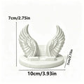 3D Printed Angel Wings Phone Holder, Stable Desktop Stand for All Smartphones, Unique Ornament