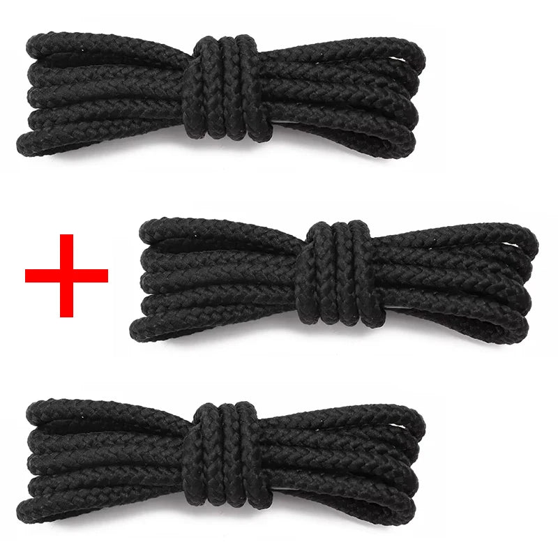 1Pair Round shoelaces Outdoor hiking Boot laces Sneakers Casual Shoes High-Quality Shoelace 80/100/120/140/160cm