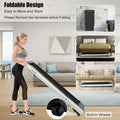 Compact 4.75HP Desk Treadmill: LED Touch, App-Controlled | SAMAG