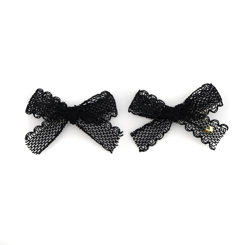 New Fashion Mesh lace edge Hair Accessories Lace Edge Hair Hoops Baby Bow Hair Accessories Hair Straps Girl Decoration