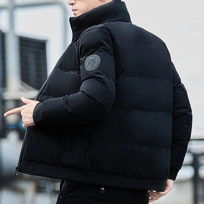 Cotton-padded Men's Winter Padded Jacket With Cashmere | SAMAG