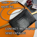 Designer bag Luxury Women's Tote Bag Genuine Leather Custom mirro Handbag Shoulder Crossbody fashion chain Purse Lady Satchel