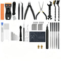 66Pcs Complete 3D Printer Tool Kit All-in-One Handy Tools for Print Maintenance Trimming Polishing Finishing DIY Print Projects