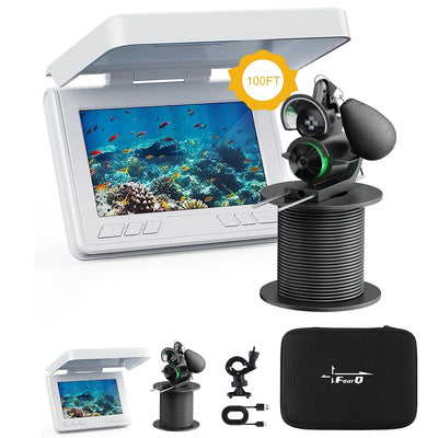 FOURQ Portable Fish Depth Finder Water Handheld HD 4.3 | SAMAG