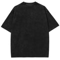 Hot Anime Chainsaw Man Makima Print T-shirt Men Women Tshirts Short Sleeve Cotton Clothing Retro Washed T Shirt Harajuku Tops