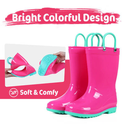 Evshine Rain Boots For Children Fashion Cute Rubber Boys | SAMAG