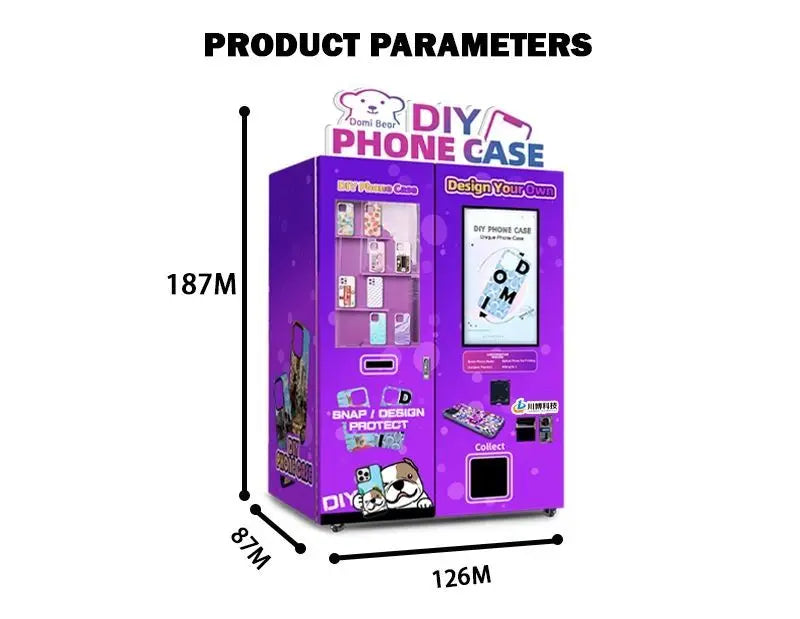 OEM DIY Phone Case Printer Vending Machine Fully Automatic Phone Case Printing Machine for Commercial  FL Customized Wholesale