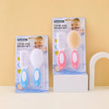 Baby Hair & Body Wash Brush Set-Soft Bristle Bath Scrubber,Gentle Hair Comb & Woolen Care Brush for Gentle Cleansing & Grooming