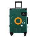 Fashion Aluminum frame travel luggage silent large-capacity trolley suitcase 20 inch suitcase carry on 24 inch password box