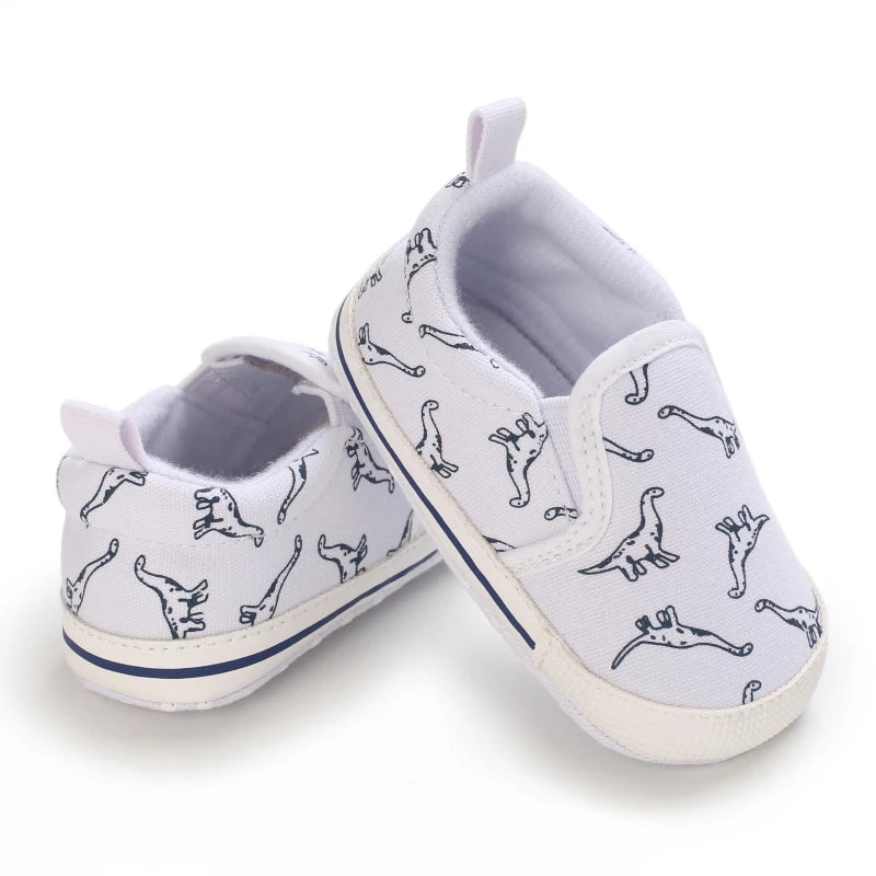 VALEN SINA New Baby Shoes White Christening Baptismal Moccasins Infant Boys Girls Slip-On Peas Shoes Walking Shoes